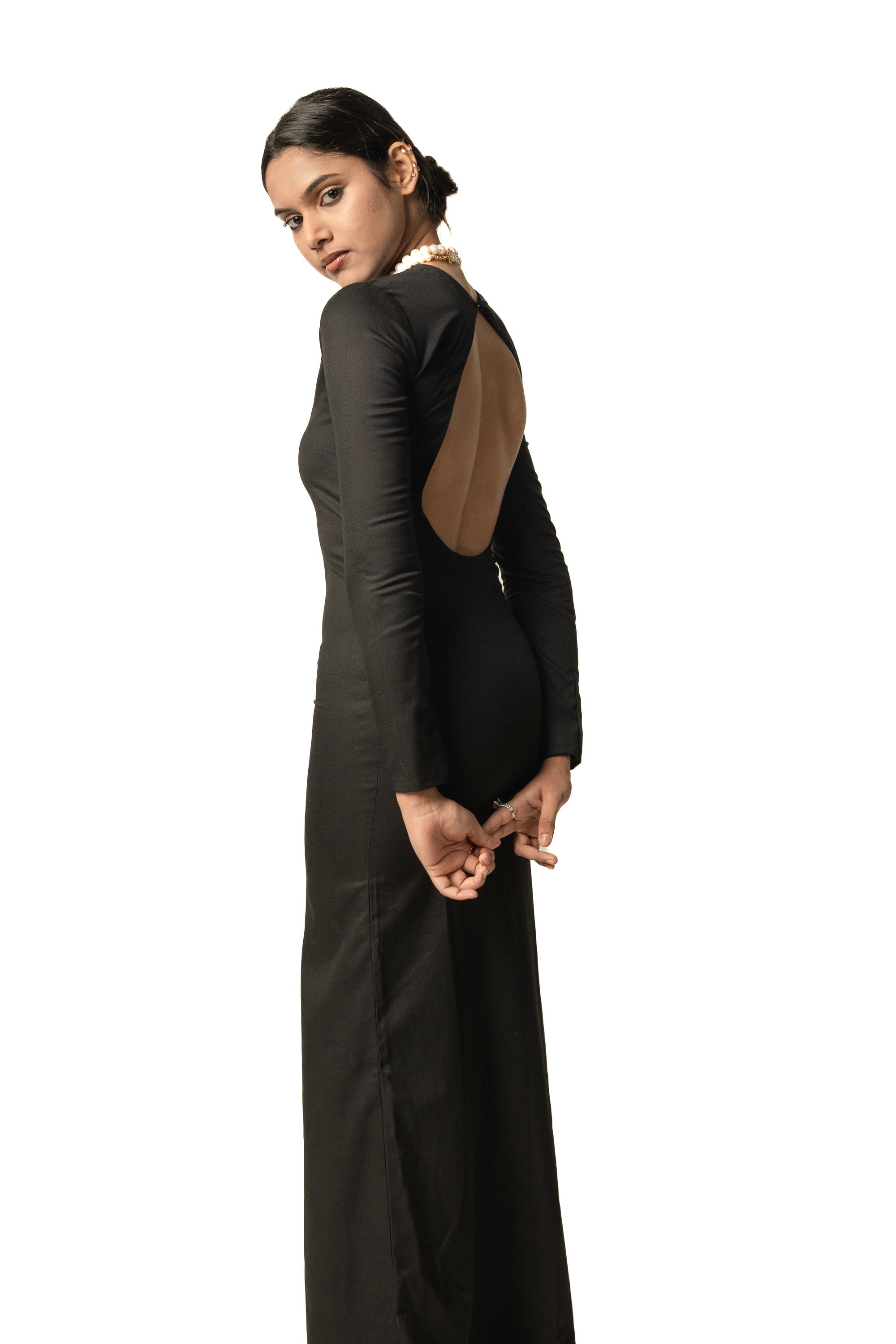 The Valentina Black Dress