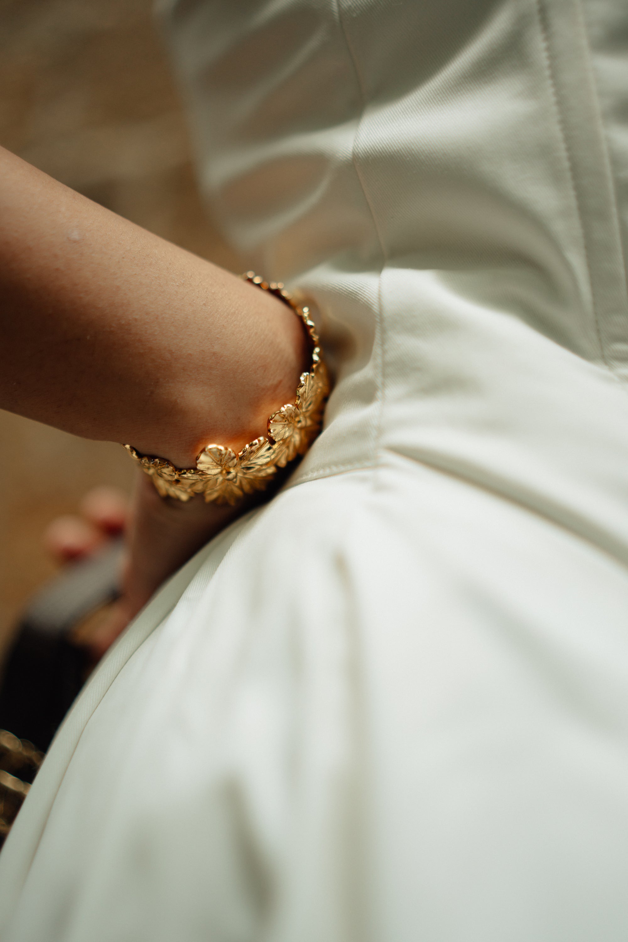 Italian Handcuff Bracelet